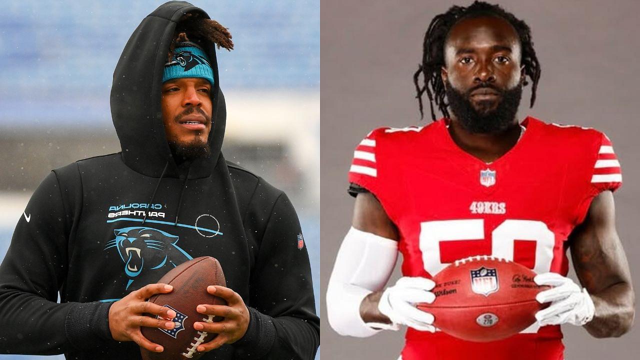 Cam Newton Sides With De’Vondre Campbell for Quitting on the 49ers