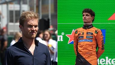 Nico Rosberg(L), Lando Norris(R)