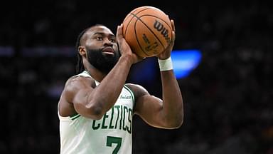 Jaylen Brown NBA: Los Angeles Lakers at Boston Celtics