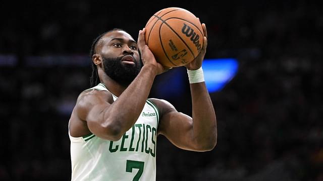 Jaylen Brown NBA: Los Angeles Lakers at Boston Celtics