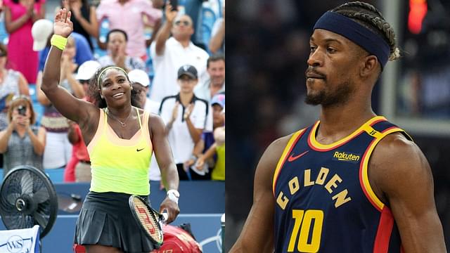 Serena Williams(L) and Jimmy Butler(R)