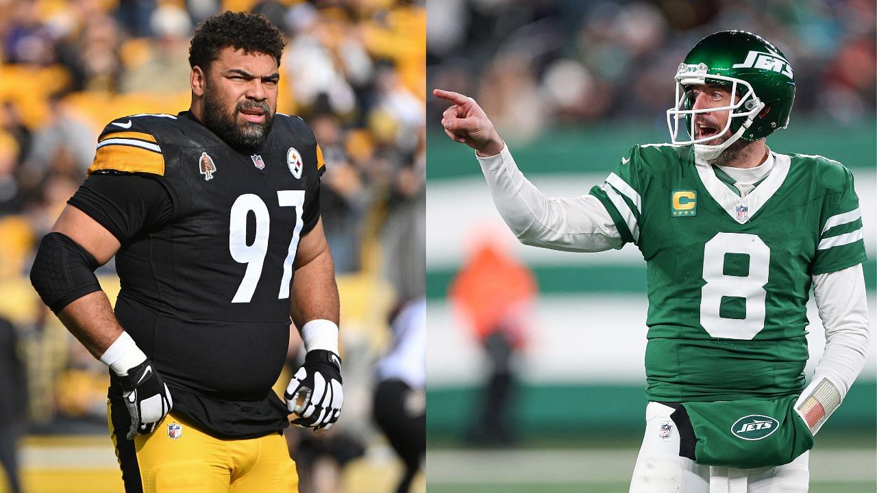 Cameron Heyward, Aaron Rodgers