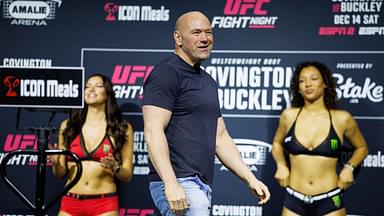 UFC CEO Dana White during weigh-ins for UFC Fight Night at Amalie Arena.