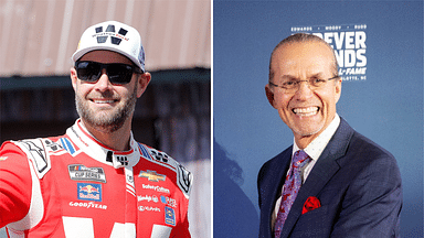 (L-R) Shane van Gisbergen and Kyle Petty