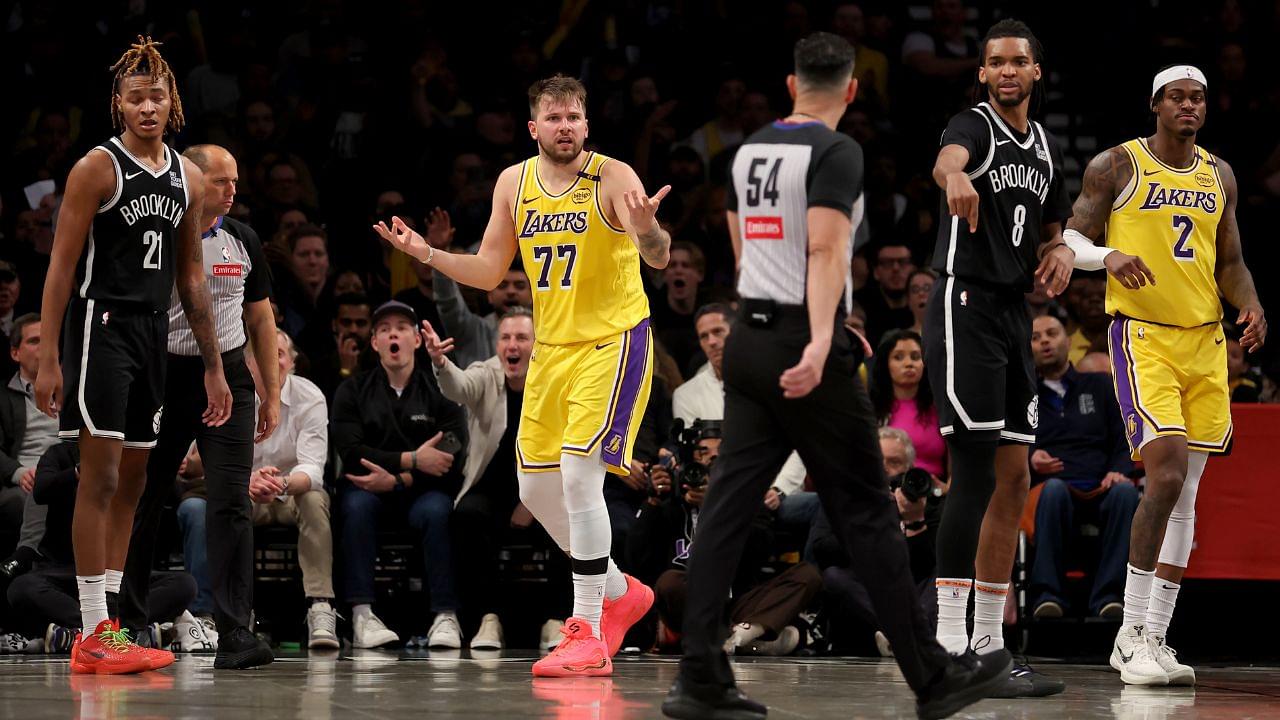 NBA: Los Angeles Lakers at Brooklyn Nets