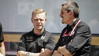 FIA Formula One World Championship, WM, Weltmeisterschaft 2019, Grand Prix of Austria, 20 Kevin Magnussen (DEN, Rich Energy Haas F1 Team), Guenther Steiner (ITA, Haas F1 Team), Spielberg Austria