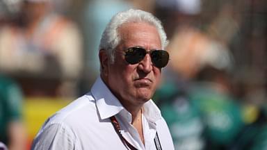 F1 Grand Prix Of USA - Sprint Lawrence Stroll walks onto the grid ahead of a sprint race at Circuit of the Americas in Austin, Texas, on October 19, 2024