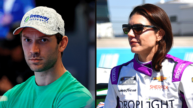 Daniel Suarez (L) and Katherine Legge (R)