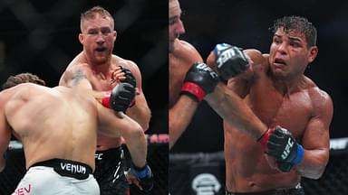 Justin Gaethje (L), Paulo Costa (R)