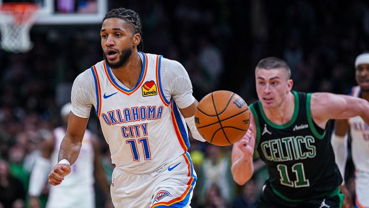 NBA: Oklahoma City Thunder at Boston Celtics