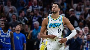 Tyrese Haliburton NBA: Milwaukee Bucks at Indiana Pacers