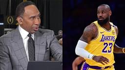 Stephen A. Smith (L) and LeBron James (R)