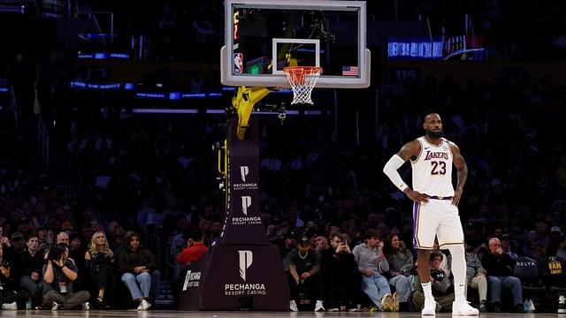 LeBron James NBA: Los Angeles Clippers at Los Angeles Lakers