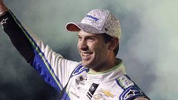 NASCAR Cup Series driver Daniel Suarez (99) during driver introductions for the Duels at Daytona International Speedway.