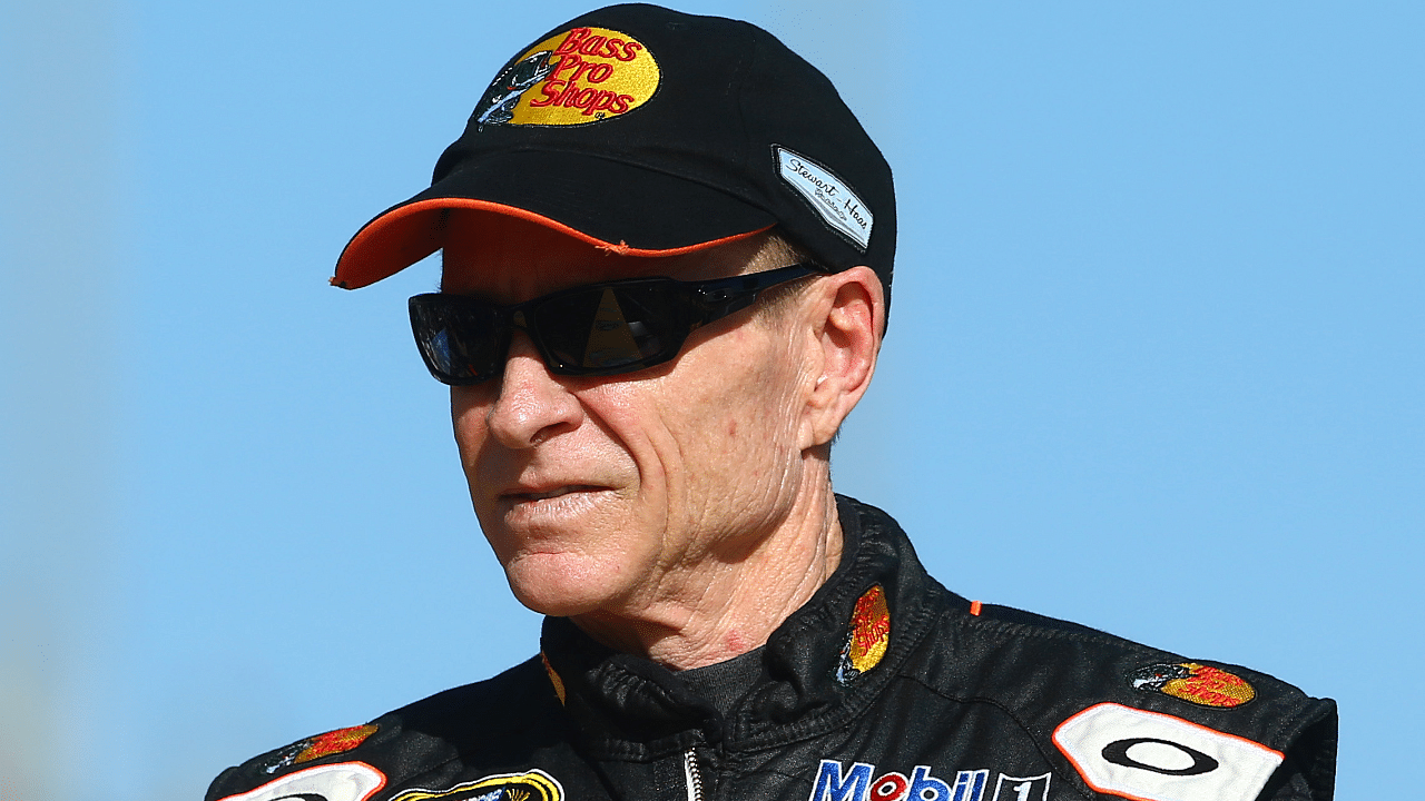 NASCAR Sprint Cup Series driver Mark Martin during the Ford EcoBoost 400 at Homestead-Miami Speedway.