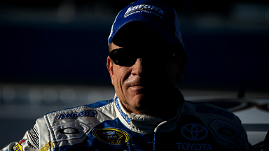 Mar. 1, 2013; Avondale, AZ, USA; NASCAR Sprint Cup Series driver Mark Martin during qualifying for the Subway Fresh Fit 500 at Phoenix International Raceway. Mandatory Credit: Mark J. Rebilas-Imagn Images