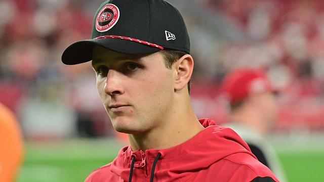 San Francisco 49ers quarterback Brock Purdy (13) looks on after losing to the Arizona Cardinals at State Farm Stadium.