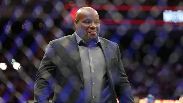 Former UFC Champion Daniel Cormier during the UFC Fight Night: Kattar v Emmett event at Moody Center