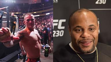 Dustin Poirier (L), Daniel Cormier (R)
