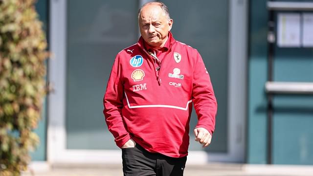 F1 Grand Prix Of China - Sprint & Qualifying Frederic Vasseur is the Team Principal of Scuderia Ferrari during the Formula 1 Heineken Chinese Grand Prix 2025 at the Shanghai International Circuit in Shanghai, China, on March 22, 2025.