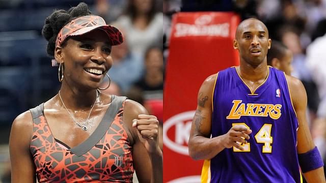 Venus Williams (L) and Kobe Bryant (R)