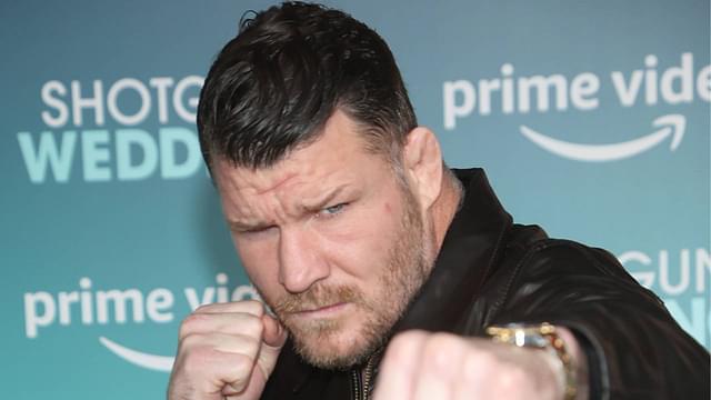 Michael Bisping at the LA premiere of Shotgun Wedding at the TCL Chinese Theater in Hollywood, California
