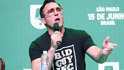 The fighter Chael Sonnen during the press conference, PK, Pressekonferenz and face of the Spaten Fight Night fight between Anderson Silva x Chael Sonnen