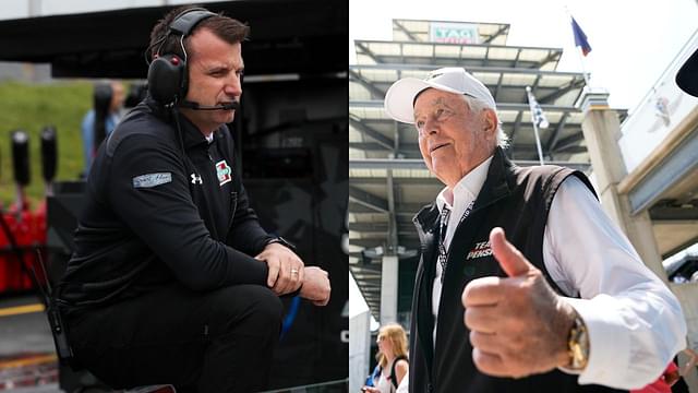 Rodney Childers and Roger Penske