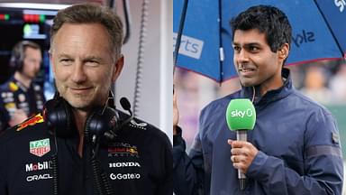 Chrisitan Horner (L) and Karun Chandhok (R)