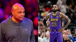 Charles Barkley (L), LeBron James (R)