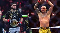 Islam Makhachev (L), Charles Oliveira (R)