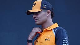 F1 Saudi Arabian Grand Prix 2025 Lando Norris of McLaren at drivers parade ahead of the Formula 1 Saudi Arabian Grand Prix at Jeddah Corniche Circuit in Jeddah, Saudi Arabia on April 20, 2025