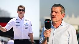 James Vowles (L) and Guenther Steiner (R)