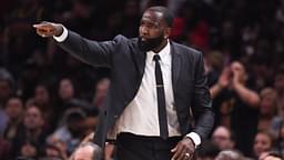 Cleveland Cavaliers center Kendrick Perkins (21) during the second quarter in game four of the 2018 NBA Finals against the Golden State Warriors at Quicken Loans Arena. The Warriors defeated the Cavaliers 108-85 to complete a four-game sweep
