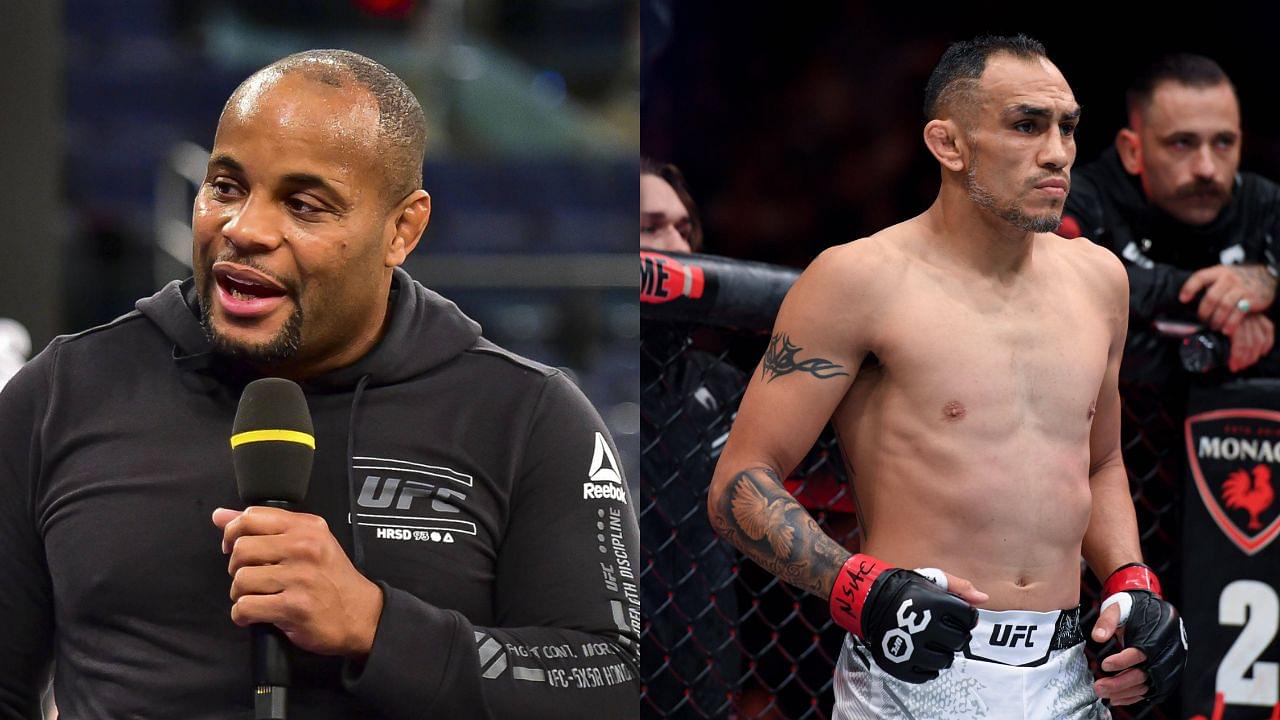 Daniel Cormier (L), Tony Ferguson (R)