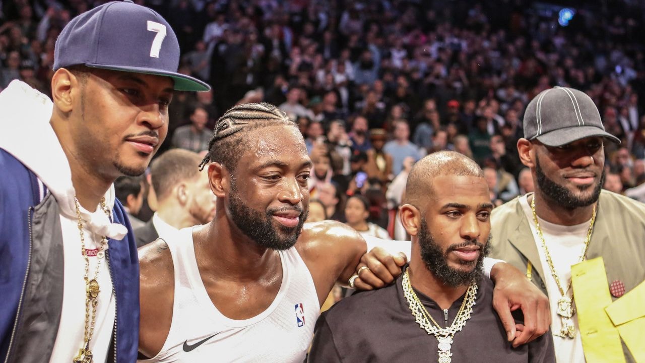 lebron carmelo chris paul dwyane wade