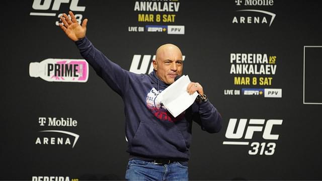 Joe Rogan at UFC313 - Pereira vs Ankalaev at UFC APEX on March 7, 2025 in Las Vegas, Nevada