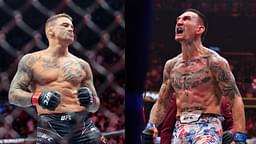 Dustin Poirier (L), Max Holloway (R)