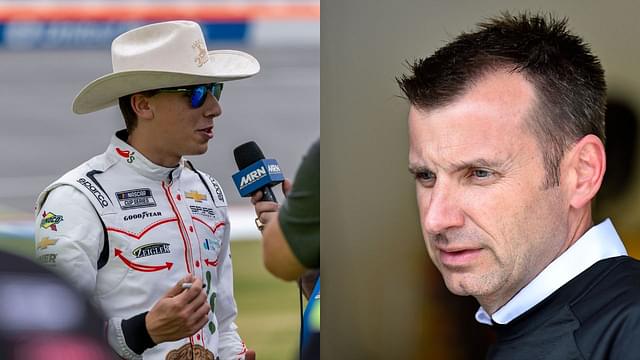 Carson Hocevar (L) & Rodney Childers (R)