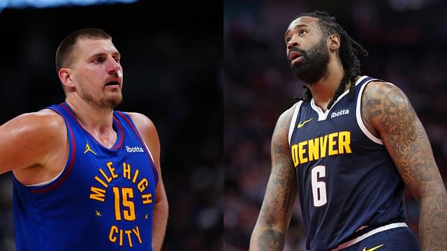 (L) Nikola Jokic (R) DeAndre Jordan