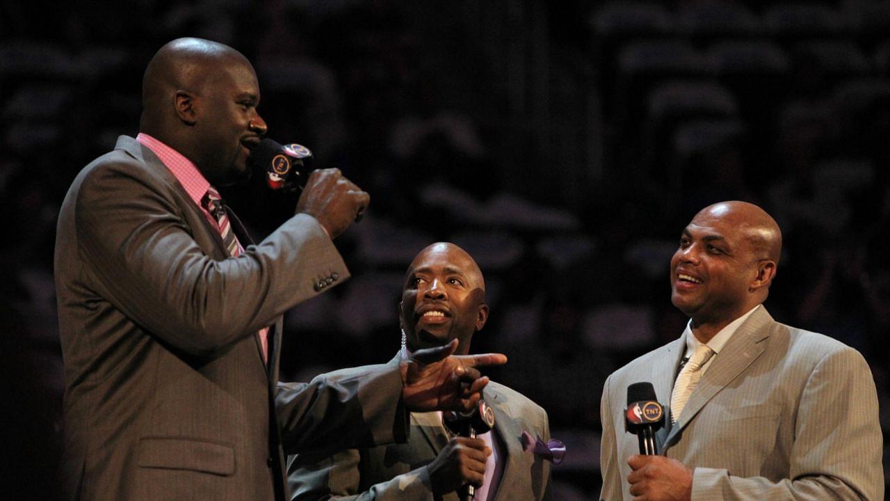 Charles Barkley Tries Persuading Kenny Smith To Flip Shaquille O'Neal