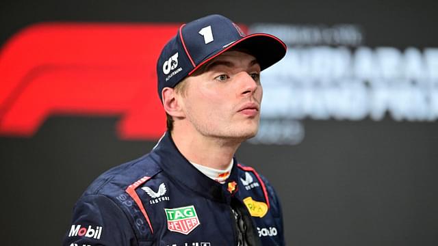 Max Verstappen of Red Bull Racing Honda celebrates during the qualifying of the Saudi Arabia GP, the 5th round of the Formula 1 World Championship
