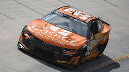 Apr 12, 2025; Bristol, Tennessee, USA; NASCAR Cup Series driver Daniel Suarez (99) during qualifying for the NASCAR Food City 500 at Bristol Motor Speedway. Mandatory Credit: Randy Sartin-Imagn Images