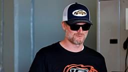 Dale Earnhardt Jr. during practice for the Daytona 500 at Daytona International Speedway.