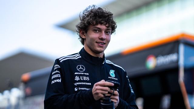 Andrea Kimi Antonelli (Ita) Of Mercedes-Amg Petronas F1 Team 12 during the Formula 1 Lenovo Japanese Grand Prix 2025 Media Day at the Suzuka International Circuit