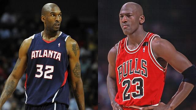 Joe Smith (L) and Michael Jordan (R)