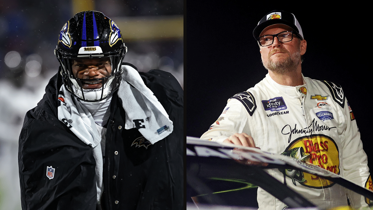 Should Be Worried About Winning a Ring': NASCAR Fans Bear Down on NFL's Lamar Jackson for Dragging Dale Earnhardt Jr. To Court - The SportsRush