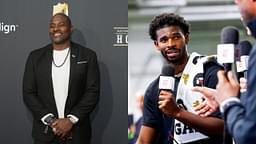 Marcellus Wiley and Shedeur Sanders