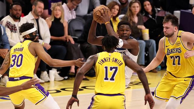 Anthony Edwards, Lakers v Wolves