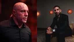 Joe Rogan (L), Ilia Topuria (R)